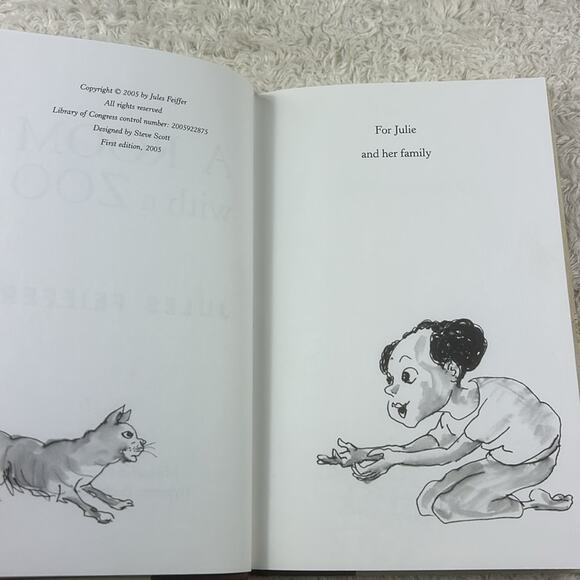 Bundle Jules Feiffer novels - The Man in the Ceiling and A Room with a Zoo - Picture 3 of 8